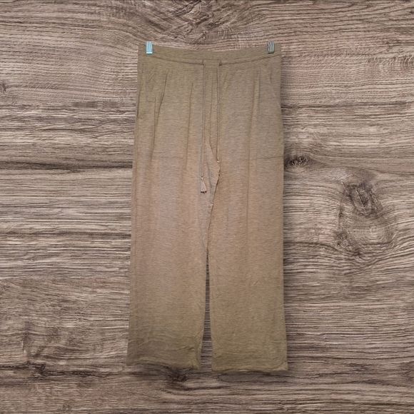 stars above Other - 🩷 3/$15 Stars Above Women's Gray And White Striped Pajama Bottoms, Medium